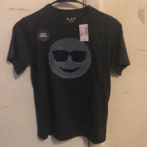 Boys EMOJI Flip Sequin Tee shirts!! 🔥